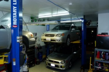 The inside of our shop.  Thank you to our customers!